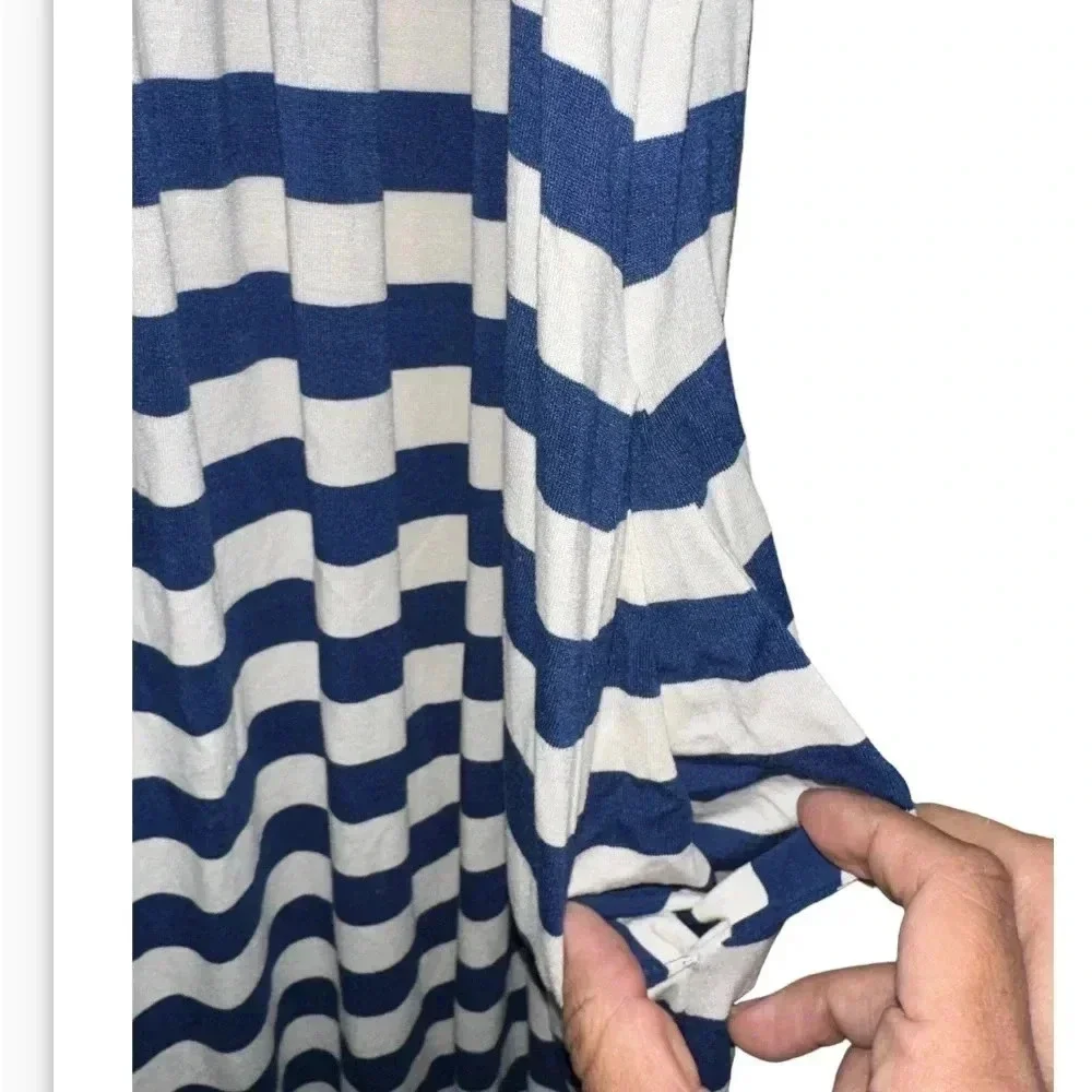 HATCH  Sleeveless Dress  SIZE 1 Preowned Beautiful Dress Excellent Shape Striped - Picture 3 of 6